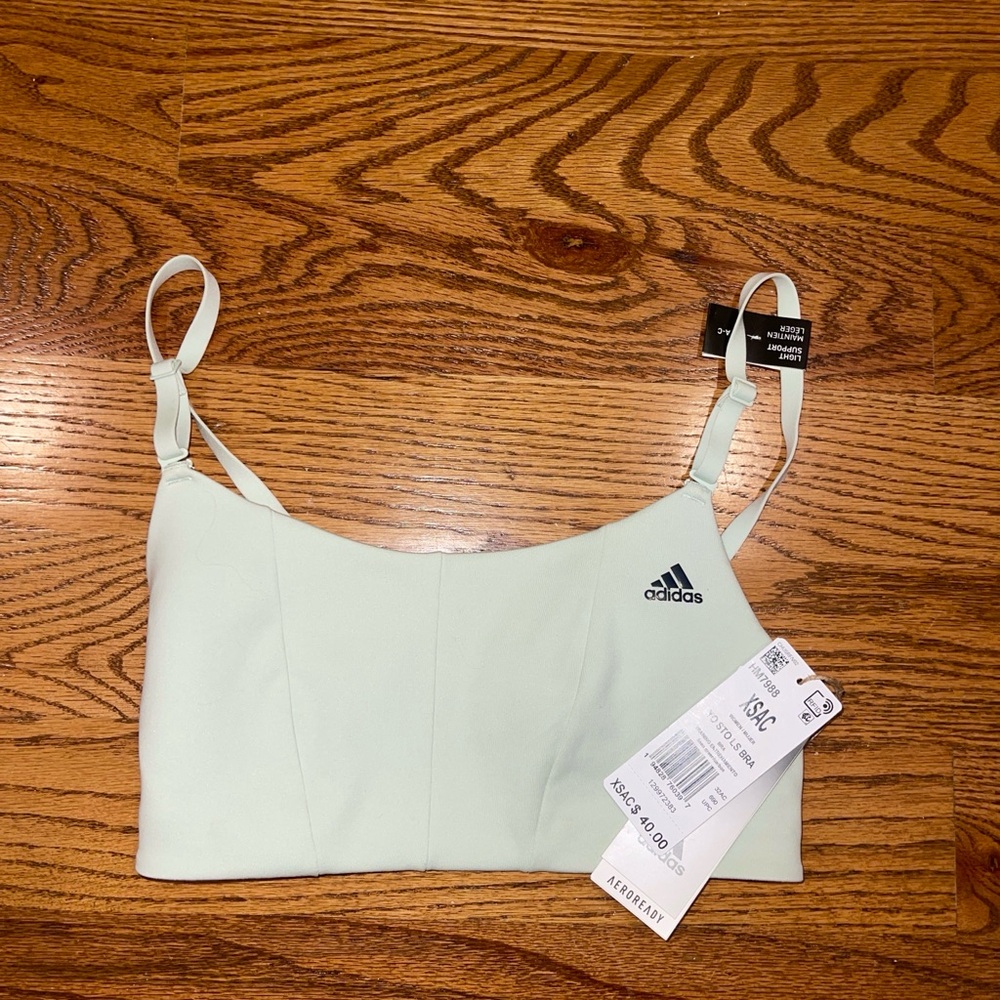 NWT Adidas Mint Sports Bra
